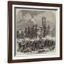 The War, Attack on the Church of Magenta-Frank Vizetelly-Framed Giclee Print