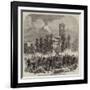 The War, Attack on the Church of Magenta-Frank Vizetelly-Framed Giclee Print