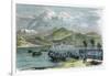 The War, Austrians Crossing the Lago Maggiore, Italy, C1875-Morgan Morgan-Framed Giclee Print