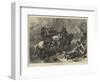 The War, Bashi-Bazouks Burning a Village-Alfred William Hunt-Framed Giclee Print