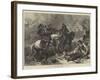 The War, Bashi-Bazouks Burning a Village-Alfred William Hunt-Framed Giclee Print