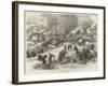 The War, Battle of Karahassankoi, 30 August, Turkish Infantry Storming the Village of Kizila-null-Framed Giclee Print