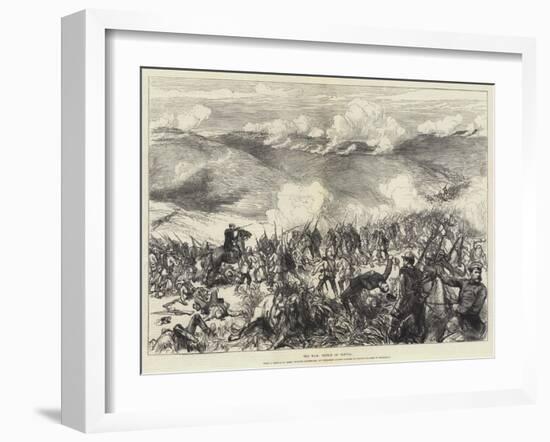The War, Battle of Plevna-Charles Robinson-Framed Giclee Print