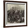 The War, Bavarian Light Dragoons Passing the Head-Quarters of the Crown Prince of Prussia at Ligny-Arthur Hopkins-Framed Giclee Print