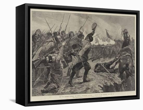 The War Between Bulgaria and Servia-Richard Caton Woodville II-Framed Stretched Canvas