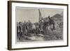 The War Between China and Japan, Li Hung Chang's European-Drilled Artillery in Action-Richard Caton Woodville II-Framed Giclee Print