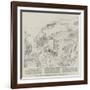 The War Between France and China, the French Driven to their Ships at Kelung, Formosa-null-Framed Giclee Print