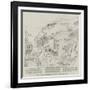 The War Between France and China, the French Driven to their Ships at Kelung, Formosa-null-Framed Giclee Print
