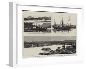 The War Between France and China, Views at Foochow and Formosa-Charles William Wyllie-Framed Giclee Print
