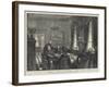 The War Between Servia and Bulgaria, Diplomatic Conference at Constantinople-William Heysham Overend-Framed Giclee Print