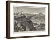 The War Between Servia and Bulgaria, the Dragoman Pass-William Heysham Overend-Framed Giclee Print