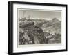 The War Between Servia and Bulgaria, the Dragoman Pass-William Heysham Overend-Framed Giclee Print