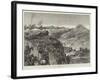 The War Between Servia and Bulgaria, the Dragoman Pass-William Heysham Overend-Framed Giclee Print