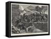 The War Between Servia and Bulgaria, the Fight at Pirot-Richard Caton Woodville II-Framed Stretched Canvas