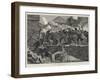 The War Between Servia and Bulgaria, the Fight at Pirot-Richard Caton Woodville II-Framed Giclee Print