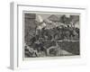 The War Between Servia and Bulgaria, the Fight at Pirot-Richard Caton Woodville II-Framed Giclee Print