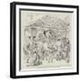 The War Between Servia and Bulgaria, the Provision Stores at Pirot-null-Framed Giclee Print