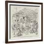 The War Between Servia and Bulgaria, the Provision Stores at Pirot-null-Framed Giclee Print