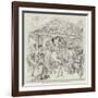 The War Between Servia and Bulgaria, the Provision Stores at Pirot-null-Framed Giclee Print