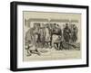 The War Between Servia and Bulgaria, Train Parade of Wounded at the Nisch Railway Station-Frederic Villiers-Framed Giclee Print