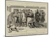 The War Between Servia and Bulgaria, Train Parade of Wounded at the Nisch Railway Station-Frederic Villiers-Mounted Giclee Print