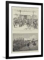 The War Between Servia and Bulgaria-Johann Nepomuk Schonberg-Framed Giclee Print