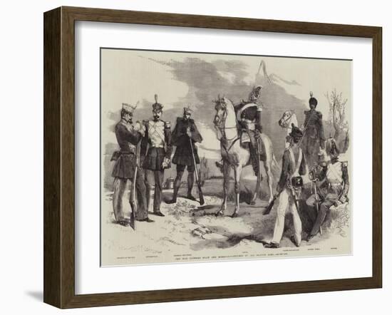 The War Between Spain and Morocco, Costumes of the Spanish Army-Edmond Morin-Framed Giclee Print