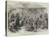 The War, Bulgarian Refugees in Greek Schools at Philippopolis-null-Stretched Canvas