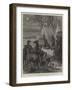 The War, Camp of the Times' and Illustrated London News' Correspondents Attacked by Wolves-null-Framed Giclee Print