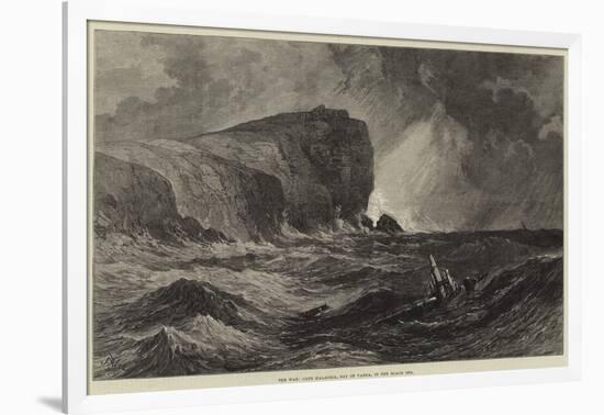 The War, Cape Kalagria, Bay of Varna, in the Black Sea-Samuel Read-Framed Giclee Print