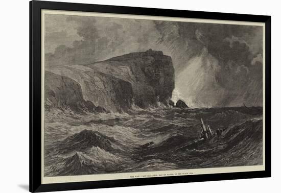 The War, Cape Kalagria, Bay of Varna, in the Black Sea-Samuel Read-Framed Giclee Print