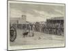 The War-Cloud in Mashonaland, the Parade of Volunteers in Fort Victoria-null-Mounted Giclee Print