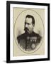 The War, Colonel G Slaniceanu, Chief of the Staff of the Roumanian Army-null-Framed Giclee Print