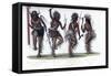 The War Dance, by the Ojibbeway Indians, 1848-Harris-Framed Stretched Canvas