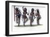 The War Dance, by the Ojibbeway Indians, 1848-Harris-Framed Giclee Print