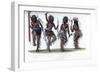 The War Dance, by the Ojibbeway Indians, 1848-Harris-Framed Giclee Print