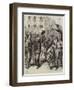 The War, Defence of Paris, Students Going to Man the Fortifications-Frederick Barnard-Framed Giclee Print