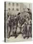 The War, Defence of Paris, Students Going to Man the Fortifications-Frederick Barnard-Stretched Canvas