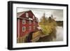 The War Eagle Mill, Old Gristmill, War Eagle, Arkansas, USA-Walter Bibikow-Framed Photographic Print