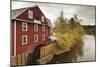 The War Eagle Mill, Old Gristmill, War Eagle, Arkansas, USA-Walter Bibikow-Mounted Photographic Print