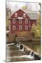 The War Eagle Mill, Old Gristmill, War Eagle, Arkansas, USA-Walter Bibikow-Mounted Photographic Print