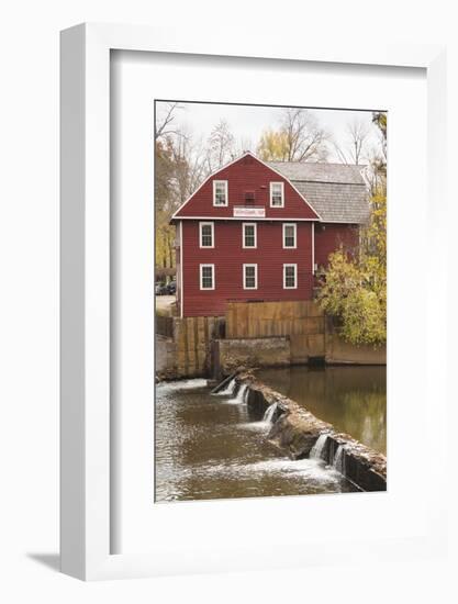 The War Eagle Mill, Old Gristmill, War Eagle, Arkansas, USA-Walter Bibikow-Framed Photographic Print