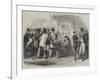 The War Excitement in New York, Scene in Front of a Fire-Engine House-Thomas Nast-Framed Giclee Print