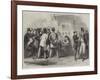 The War Excitement in New York, Scene in Front of a Fire-Engine House-Thomas Nast-Framed Giclee Print