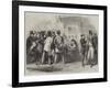 The War Excitement in New York, Scene in Front of a Fire-Engine House-Thomas Nast-Framed Giclee Print