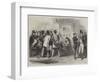 The War Excitement in New York, Scene in Front of a Fire-Engine House-Thomas Nast-Framed Giclee Print