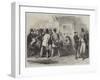 The War Excitement in New York, Scene in Front of a Fire-Engine House-Thomas Nast-Framed Giclee Print