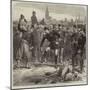 The War, Fall of Strasbourg, Departure of French Prisoners-Arthur Hopkins-Mounted Giclee Print