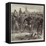 The War, Fall of Strasbourg, Departure of French Prisoners-Arthur Hopkins-Framed Stretched Canvas