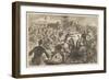 The War for the Union, 1862 - a Bayonet Charge, Published in "Harper's Weekly," July 12, 1862-Winslow Homer-Framed Giclee Print